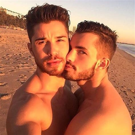 HOT CUTE GAY COUPLE Scruffy Men Handsome Men Men Kissing Lgbt Love Cute Gay Couples