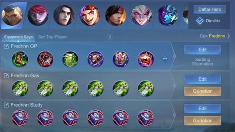 Build Item Fredrinn MLBB, Tetap Sakit Walaupun Menjadi Tank!