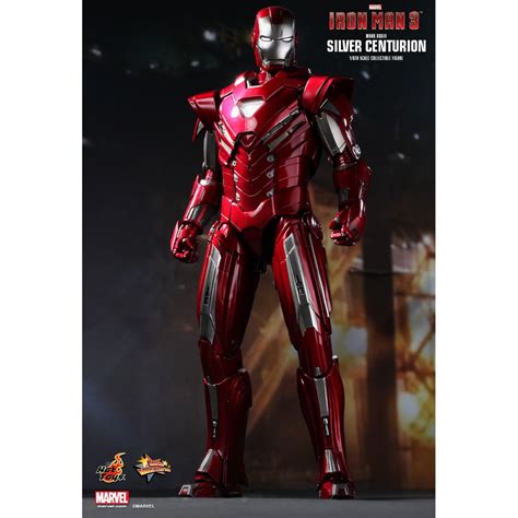 HOT TOYS MMS 213 1 6 HOT TOYS IRON MAN SILVER CENTURION Mk 33 Limited Edition 12 Inch Figure