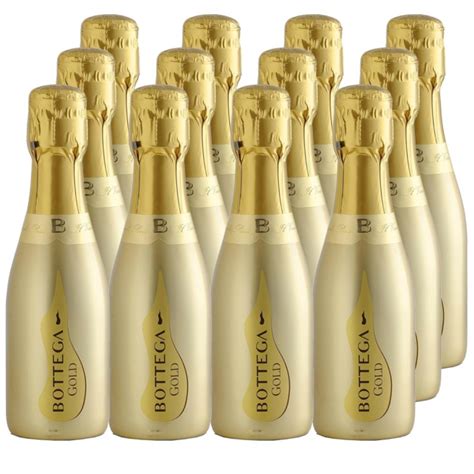 Mini Bottega Gold Prosecco Brut Cl Crate Of Prosecco Bottled Boxed