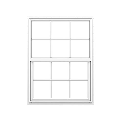 Pella 150 Series West New Construction 29 1 2 In X 35 1 2 In X 2 11 16 In Jamb White Vinyl Low E