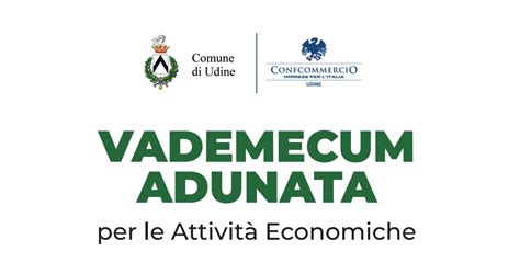 Vademecum Adunata Le Regole Per I Locali Udine