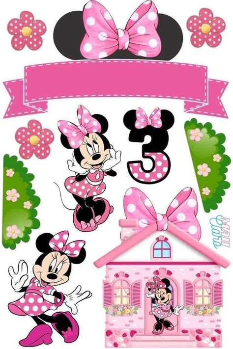 Minnie Mouse Birthday Party Decorationating Kit