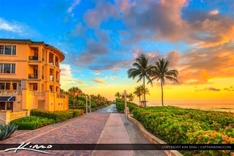 Hollywood Beach Broward County Florida Royal Stock Photo