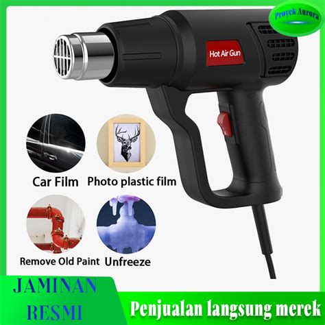 Jual Flash Sale Pistol Panas Termostat W Mesin Heat Gun Hot Air Gun Pistol Pemanas Hot
