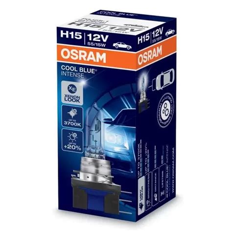 OSRAM Cool Blue Intense H15 Car Bulbs (Twin) | PowerBulbs UK
