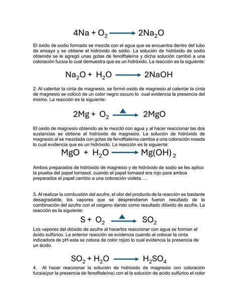 Reacciones Basicas En El Laboratorio De Qu Mica Inorg Nica Pdf