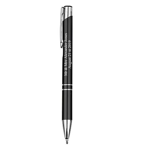 Custom Pens Office Pens Personalized Pens Metallic Printed Name Pen