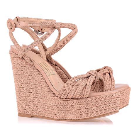 feira primavera verão 2021 Plataforma Salto Alto Plataforma Salto Alto Nude B 17 0