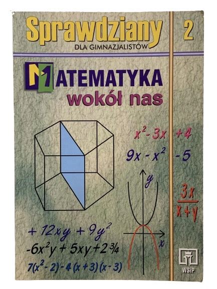 Matematyka Wokół Nas 3 Sprawdziany Niska cena na Allegro pl