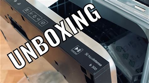 Beko B300 Hygiene Intense dishwasher: UNBOXING - YouTube