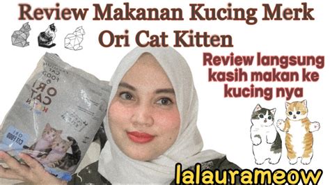 ORI CAT KITTEN Review Langsung Kasih Makan Ke Kitten Nya Review