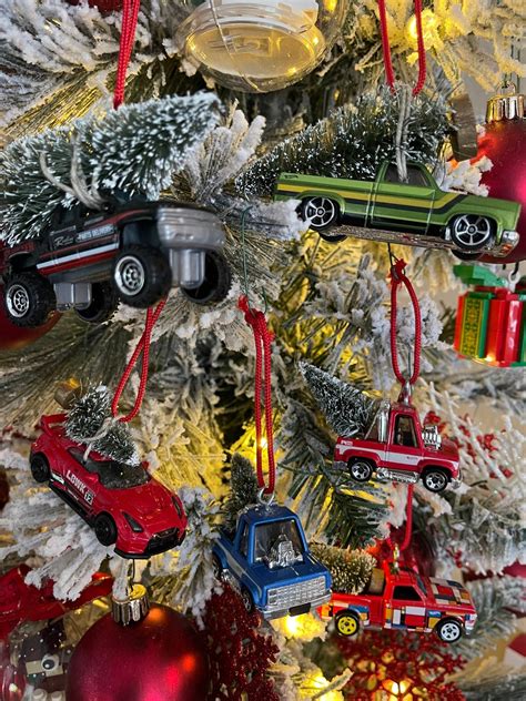 Custom Ornaments Made From Hotwheels Die Cast 1/64 Chevy/skyline for ...