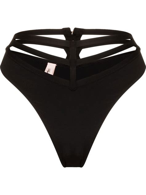 Agent Provocateur Cherelle Cut Out Bikini Bottoms Farfetch