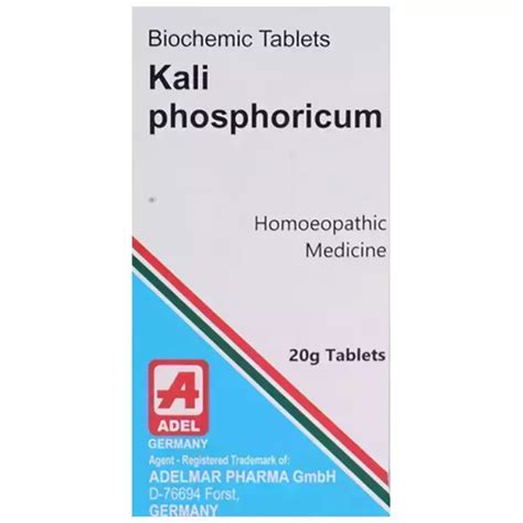 ADEL Kali Phosphoricum Tablet Uses Price Dosage Side Effects