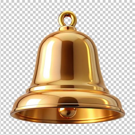premium psd bell  transparent background