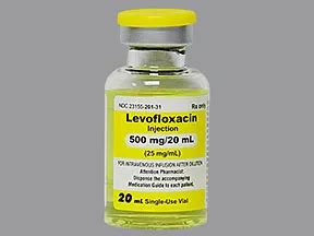 Levofloxacin Intravenous Uses Side Effects Interactions Pictures