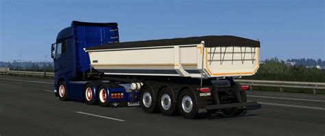 DUMPER TRAILER METALESP 21M³ FIXED LINK V0 5 1 44 ETS 2 mods Ets2