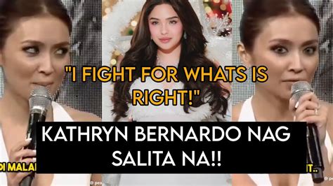 Kathryn Bernardo Nag Salita Na Sa Break Up Nila Ni Daniel Padilla 😱