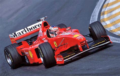 Michael Schumachers Epic 1998 Hungaroring Winning Ferrari F1 Car Up