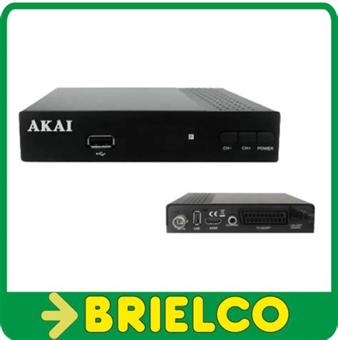 RECEPTOR SINTONIZADOR TDT TV DIGITAL TERRESTRE HD DVB T2 SALIDA VIDEO