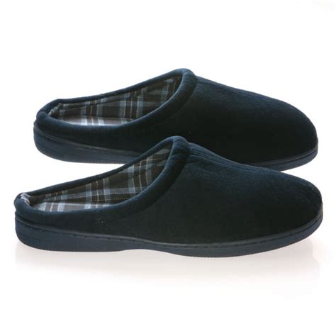 Deluxe Comfort - Deluxe Comfort Men's Slip-On House Slipper, Size 9-10 ...