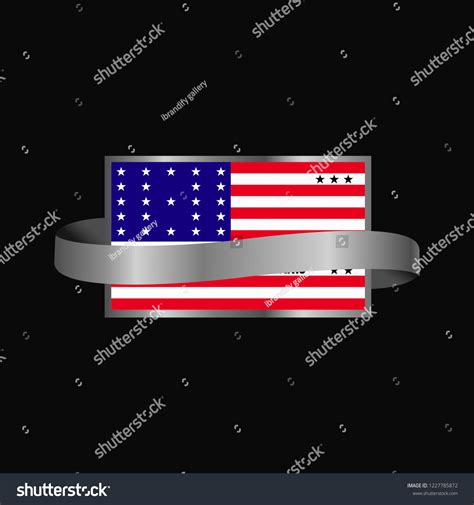 Bikini Atoll Flag Ribbon Banner Design Stock Vector Royalty Free Shutterstock