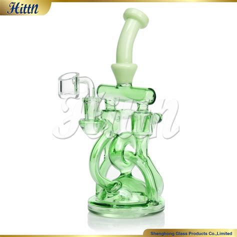 2024 Wholesale 9 Inches High Quality Color Glass 14mm Joint Hand Blown