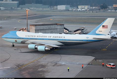 82 8000 Usaf United States Air Force Boeing 747 2g4b Vc 25a Photo By Piz Photography Id