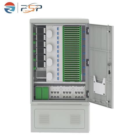 Cores Outdoor Optical Fiber Distribution Cabinet With Sc Adptor