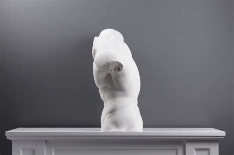 Male Torso Statue Greek Roman Nude Man Large Body Etsy