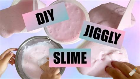 Diy Jiggly Slime Simplest Recipe¿¡ Youtube