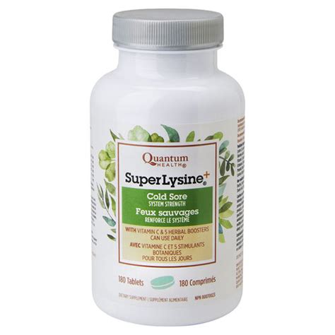 Quantum Health Super Lysine Plus Tablets - 180's | London Drugs