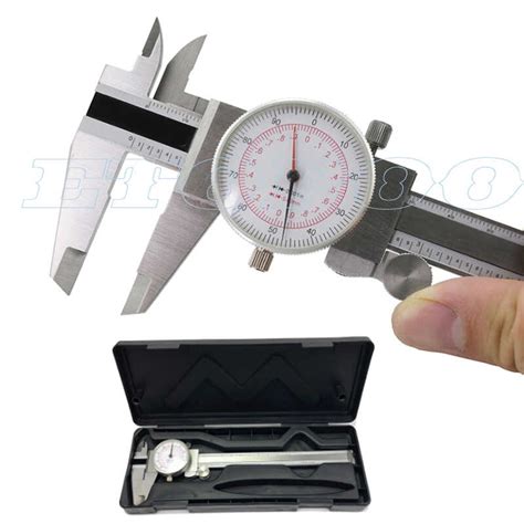 mag dial caliper  mm dual reading scale metric gb standard