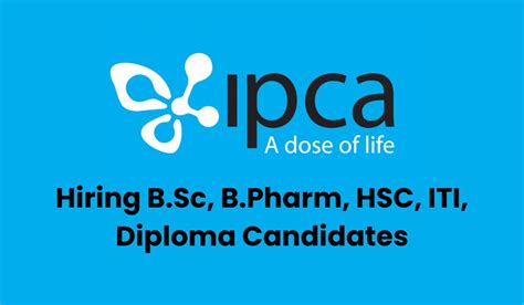 ipca laboratories hiring  packing secondary operator cartonator