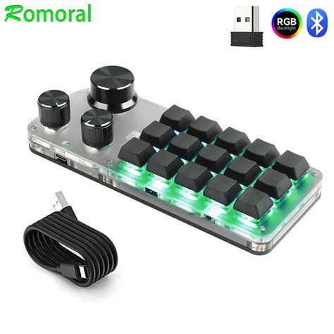Teclado Mec Nico Personalizado Macro Teclado Gaming Hot Swap Rgb G Bluetooth Usb Mode