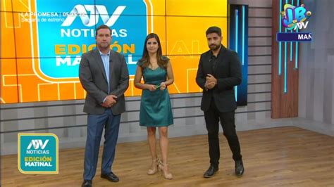 Atv Noticias Matinal Programa Del 14 De Abril Del 2023 Atv