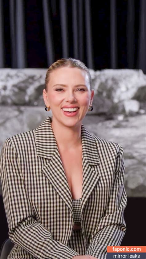 Scarlett Johansson Aka Scarlettjohanson Nude Leaks Onlyfans Photo Faponic