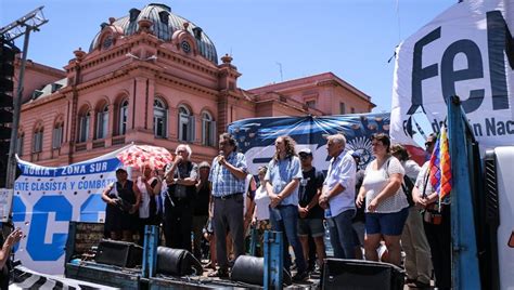 La Cta Autónoma Se Movilizó Y Alertó Que Sin Suba De Emergencia Se Multiplicarán Las Protestas