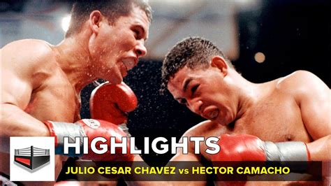 Julio Cesar Chavez vs Hector Macho Camacho Highlights - YouTube