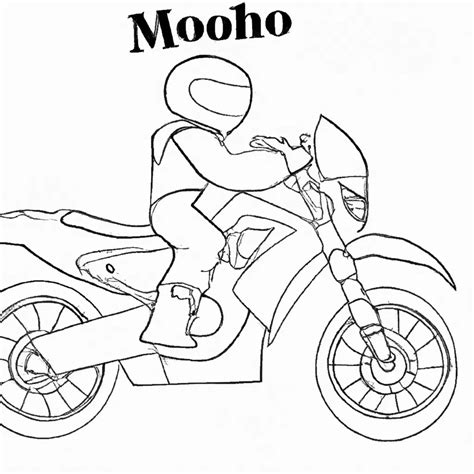 Alegra O Dia Das Crian As Desenho De Moto Para Colorir