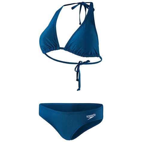 Speedo Triangle ECO Endurabrite Bikini Blue Swiminn