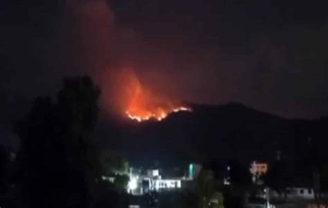 Se Registró Fuerte Incendio En El Parque Nacional Henri Pittier