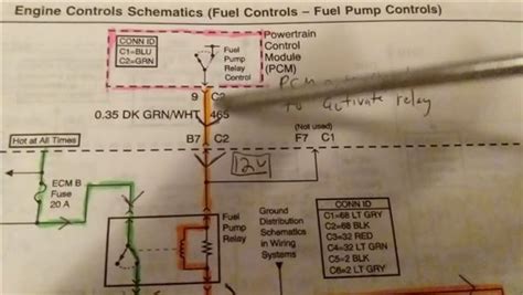 2001 Chevy Blazer Fuel Pump Wiring Diagram