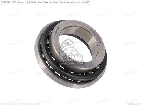 91016KT8005: B/brg Rad N/com Honda - buy the 91016-KT8-005 at CMSNL