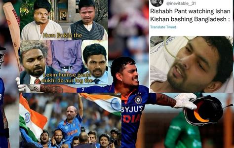 India Top 10 Ishan Kishan Memes After His Astonishing Double Century