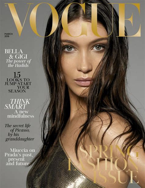 Gigi And Bella Hadid Pose Naked Together For British Vogue