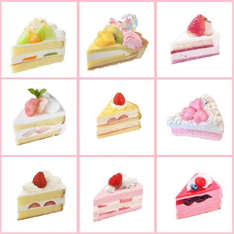 cakes slices yummy food cafe food cute desserts