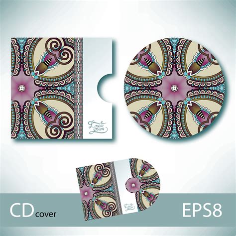 Обложка для диска с узором / CD Cover Collection (51 файлов ...