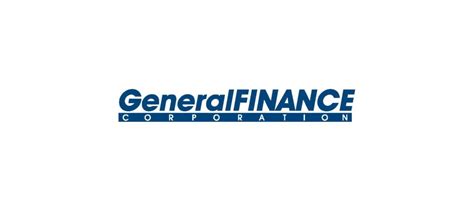 general finance corporation declares dividend    share